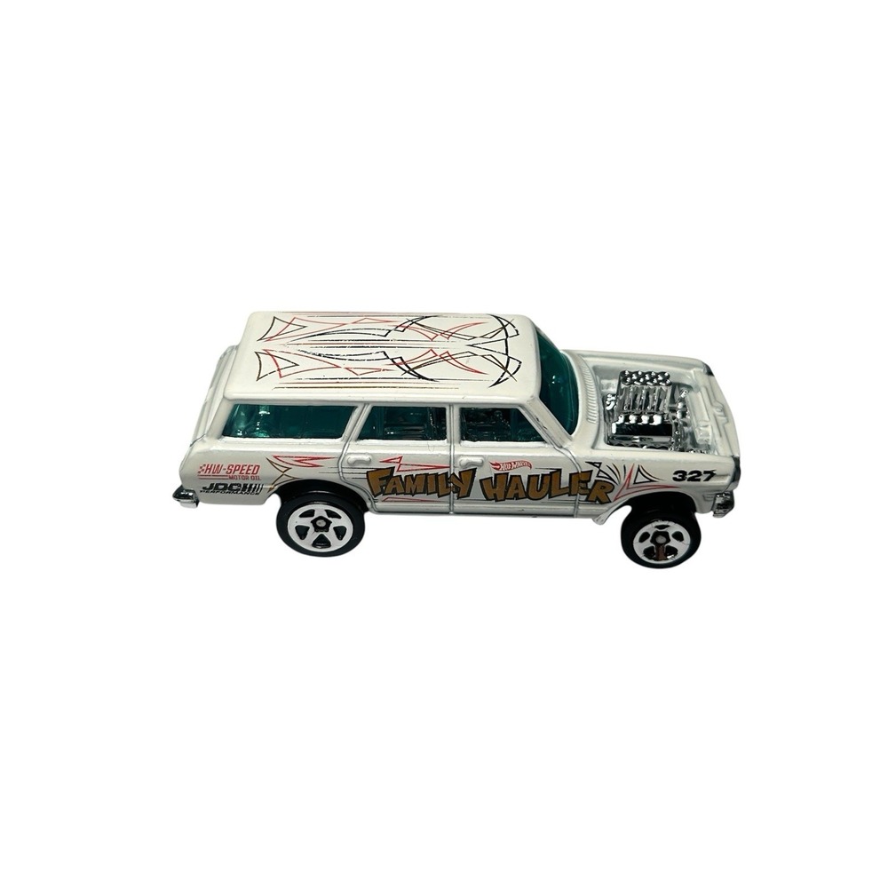 Hot Wheels 1964 Nova Wagon Gasser 2025 HW Gassers White 5SPs